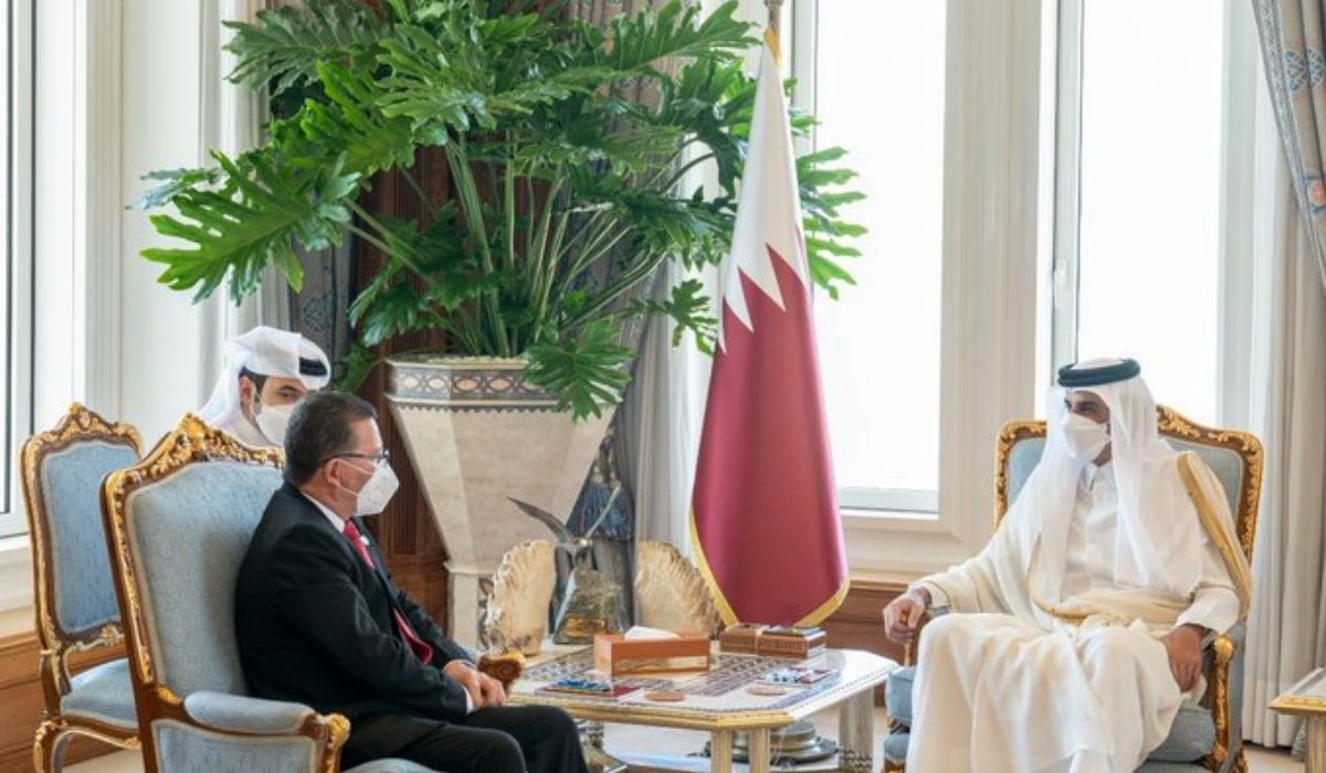 HH the Amir meets Vice President of Costa Rica